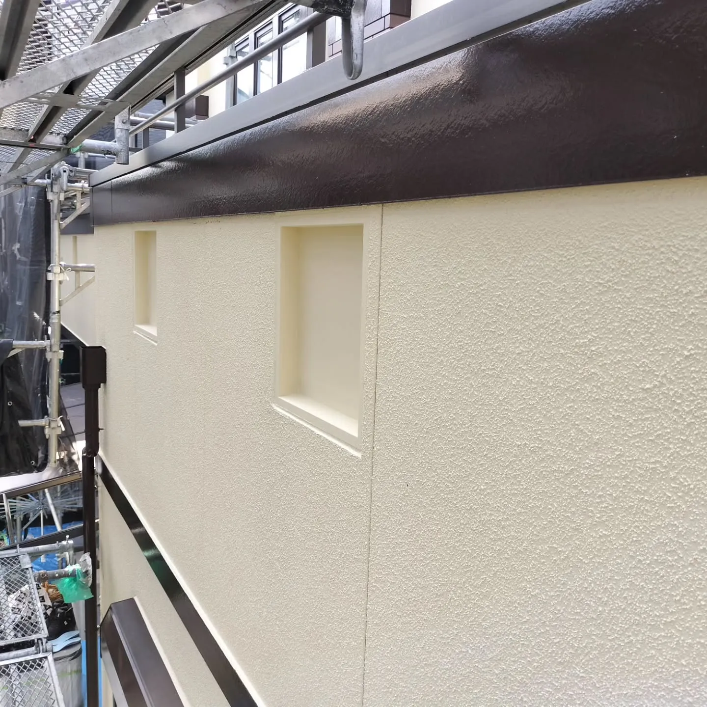 八王子市Ｔ様邸、外壁塗装工事はあと２日で完了予定！