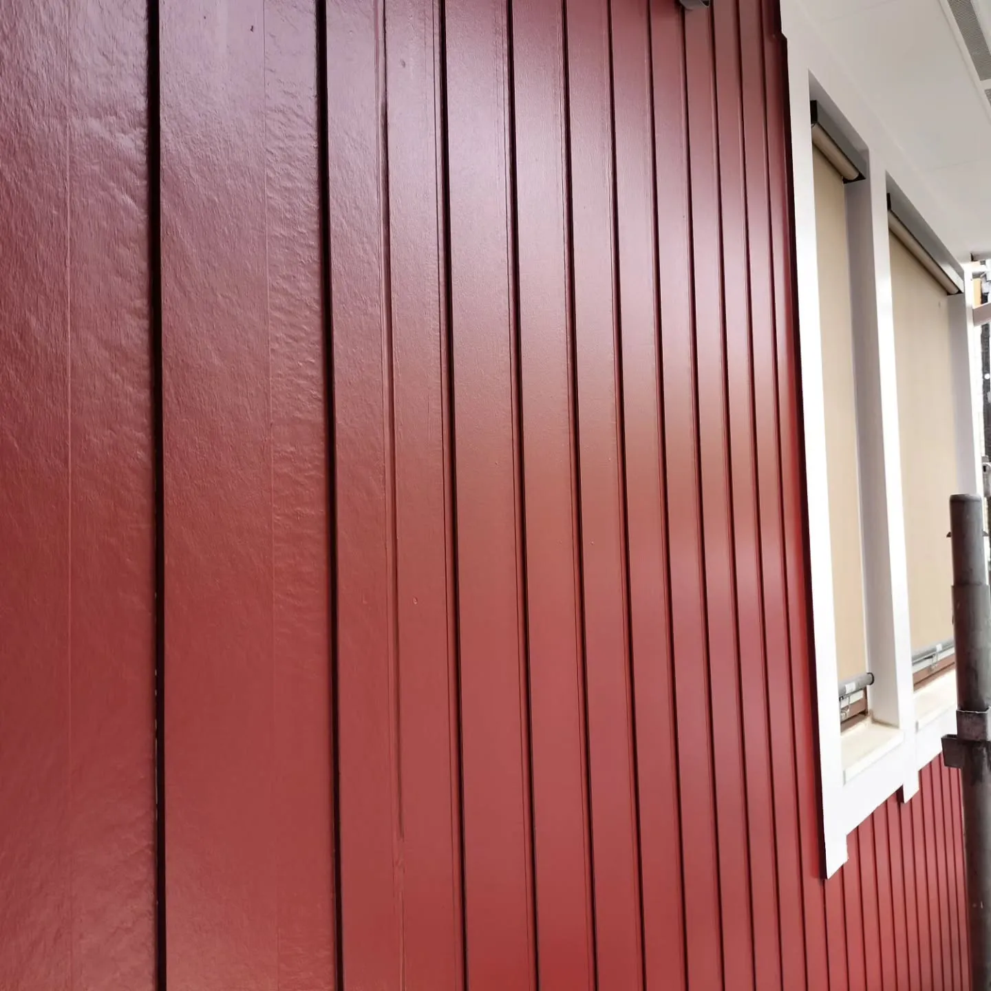 外壁塗装完了間近！