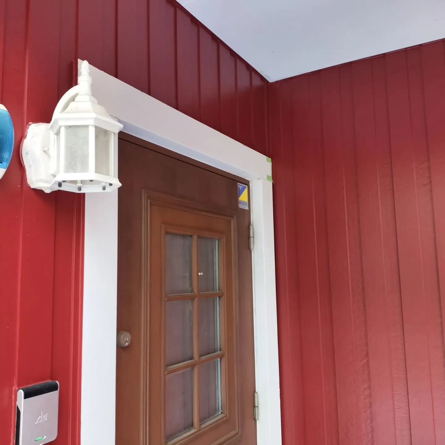 外壁塗装完了間近！