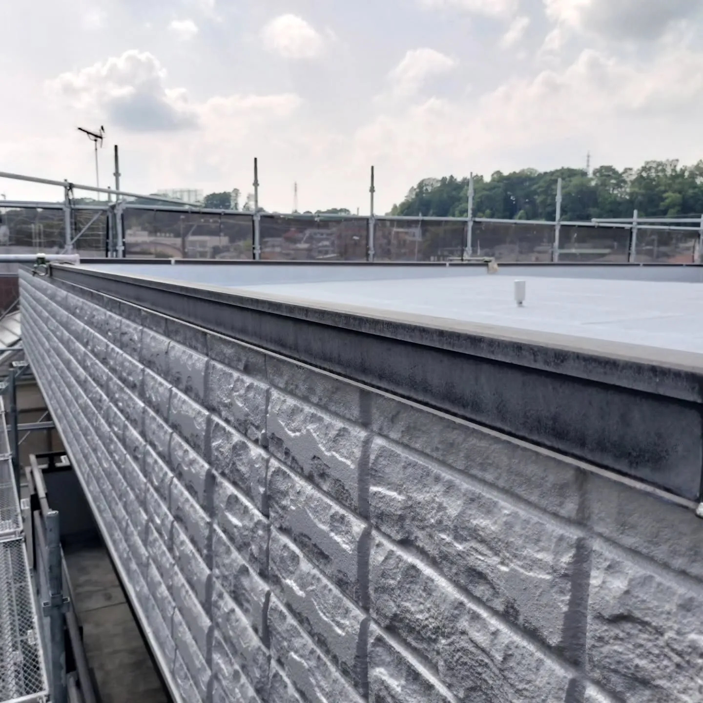 塗装工事完了間近！