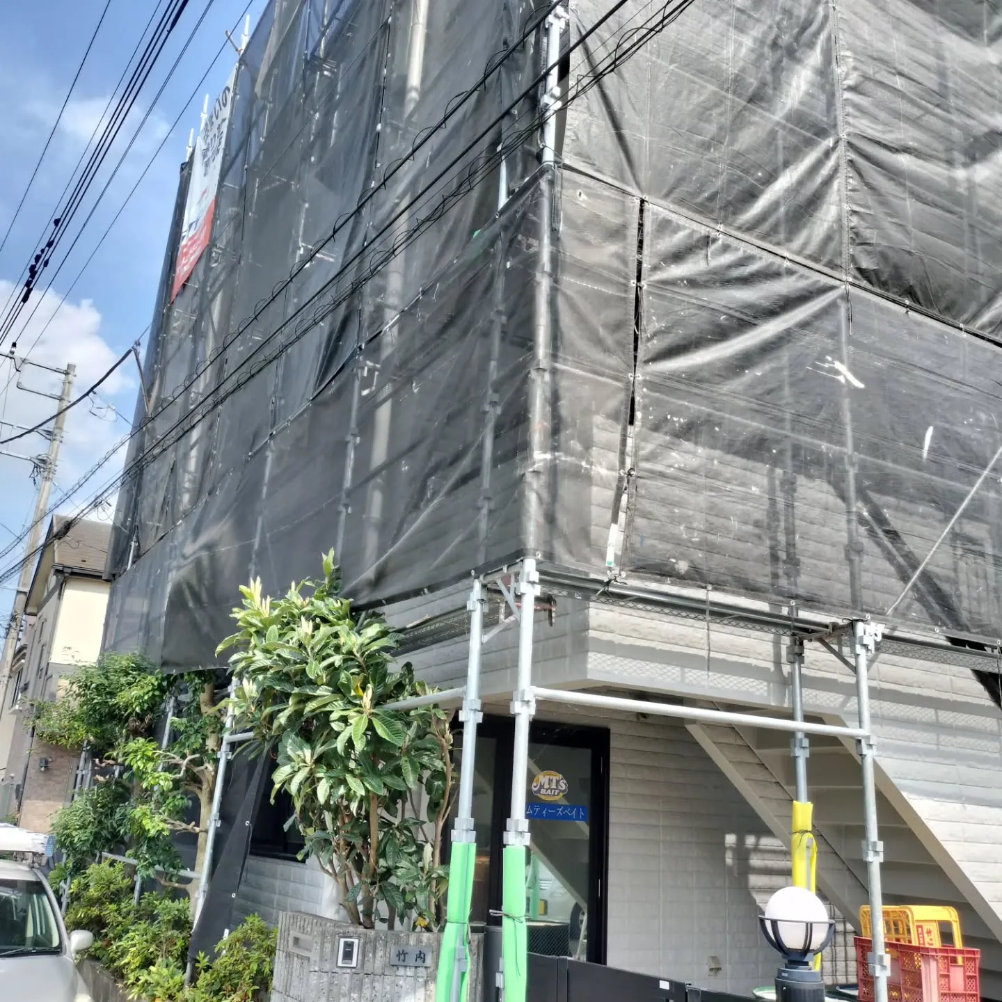 塗装工事完了間近！