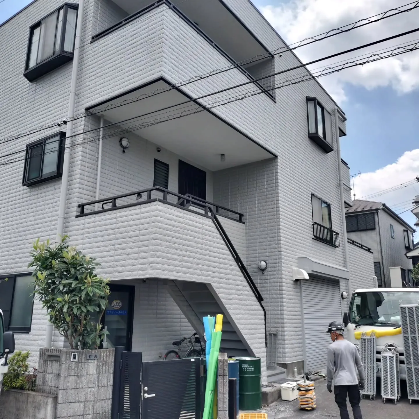 八王子市T様邸の足場解体です!