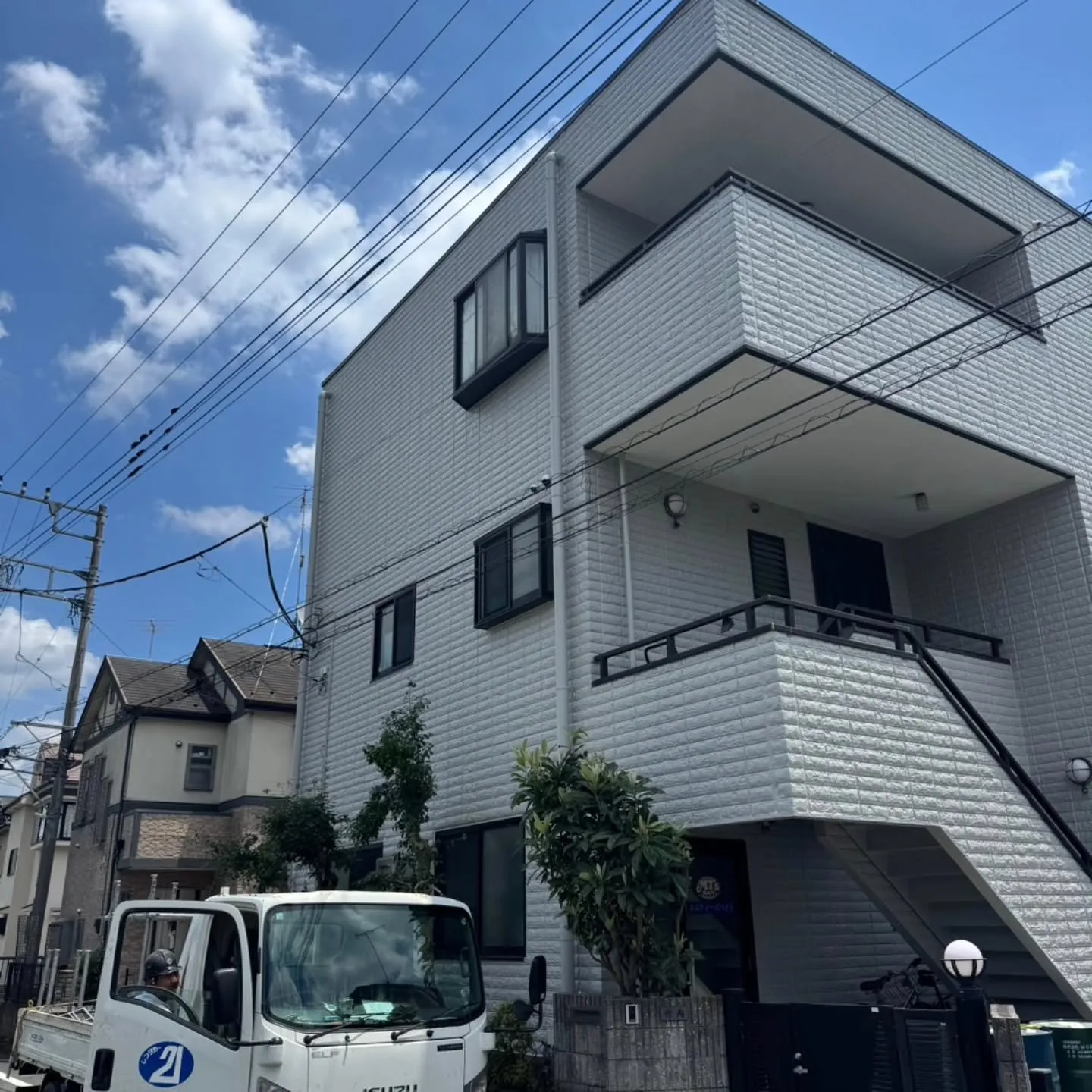 八王子市T様邸の足場解体です!