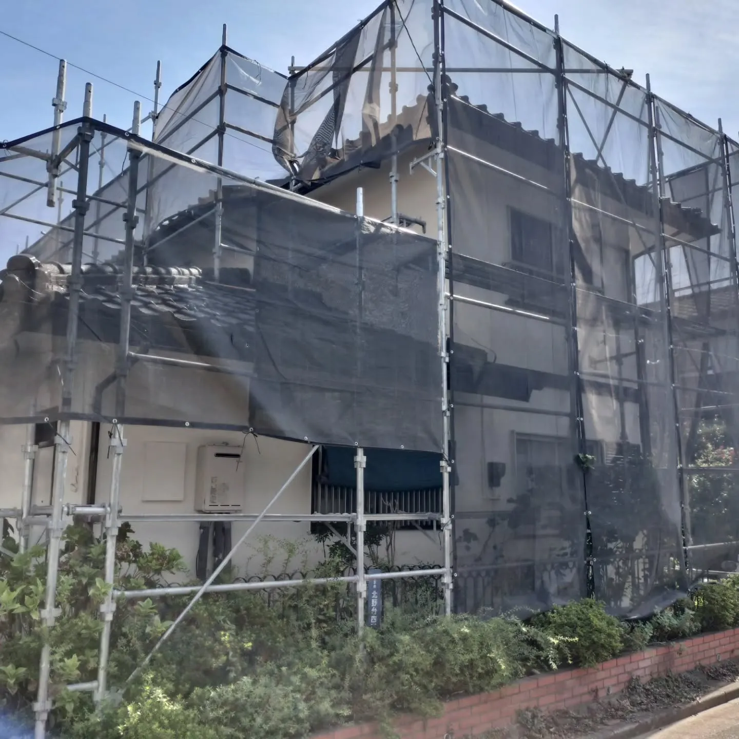 間もなく塗装工事完了!