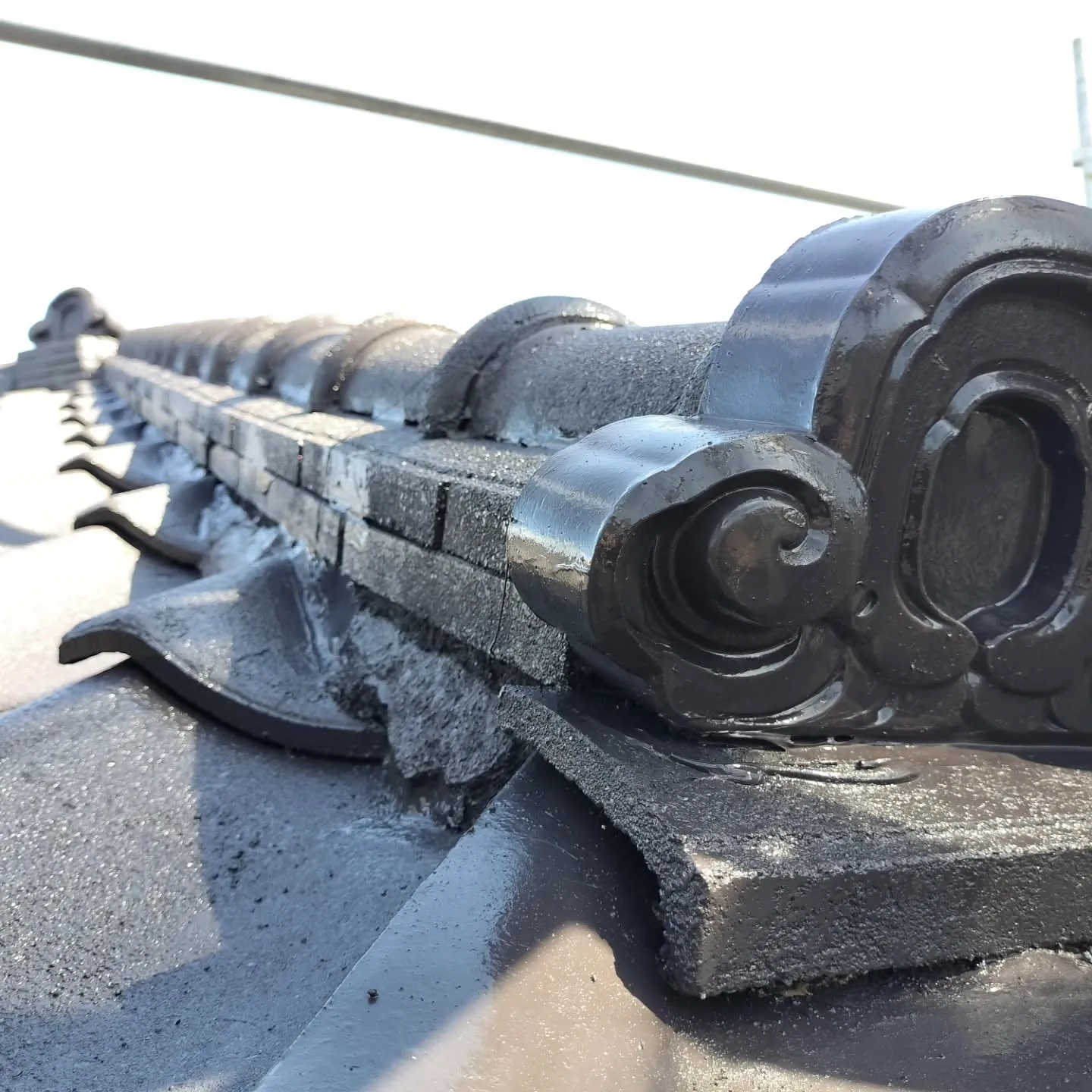 間もなく塗装工事完了!