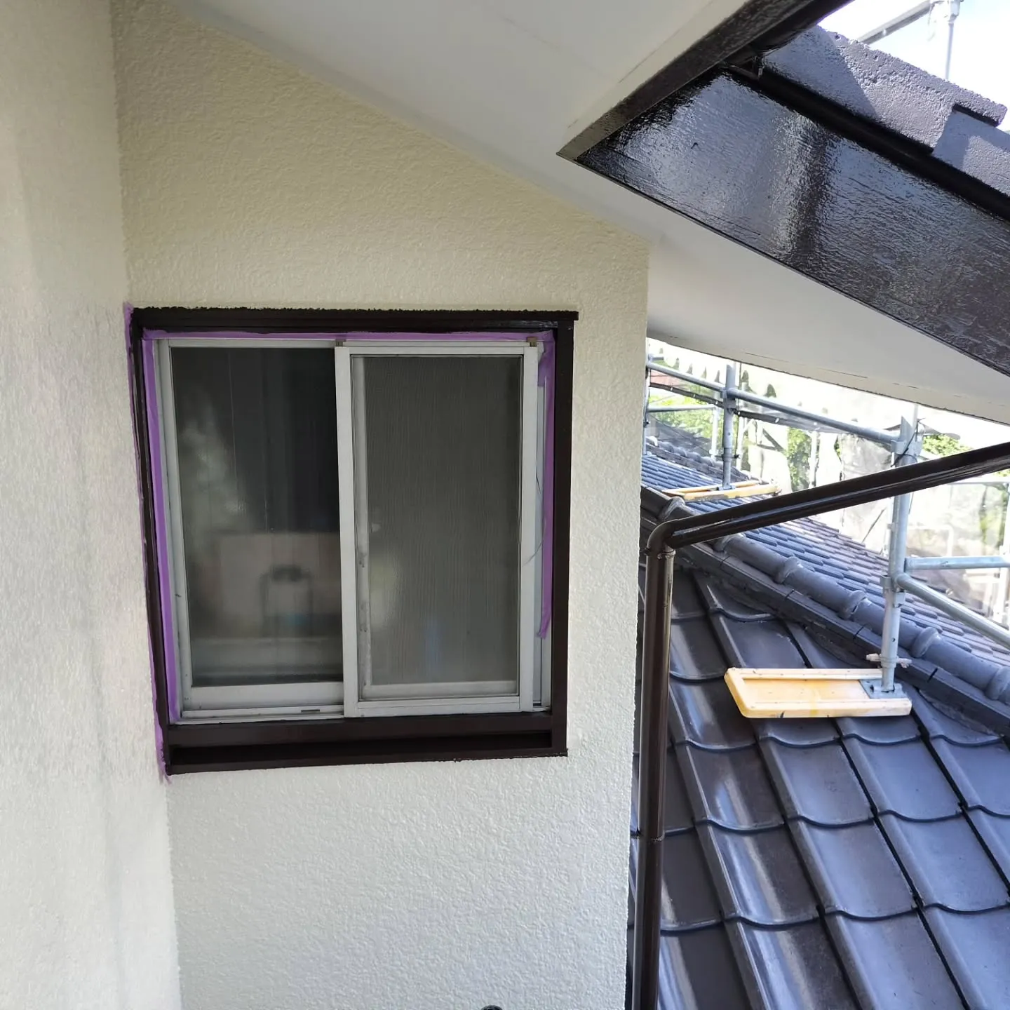 間もなく塗装工事完了!