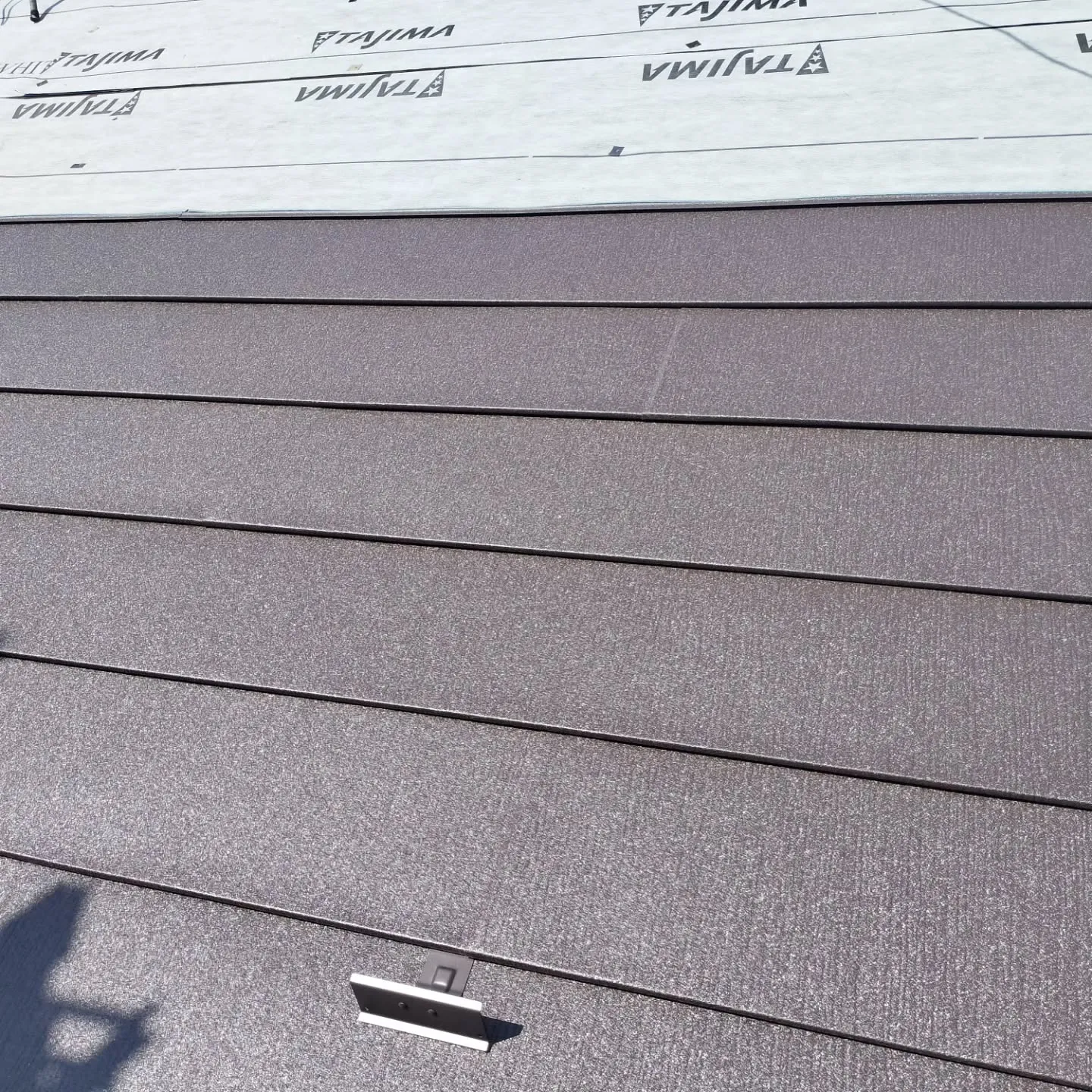 外壁及び屋根工事進捗状況