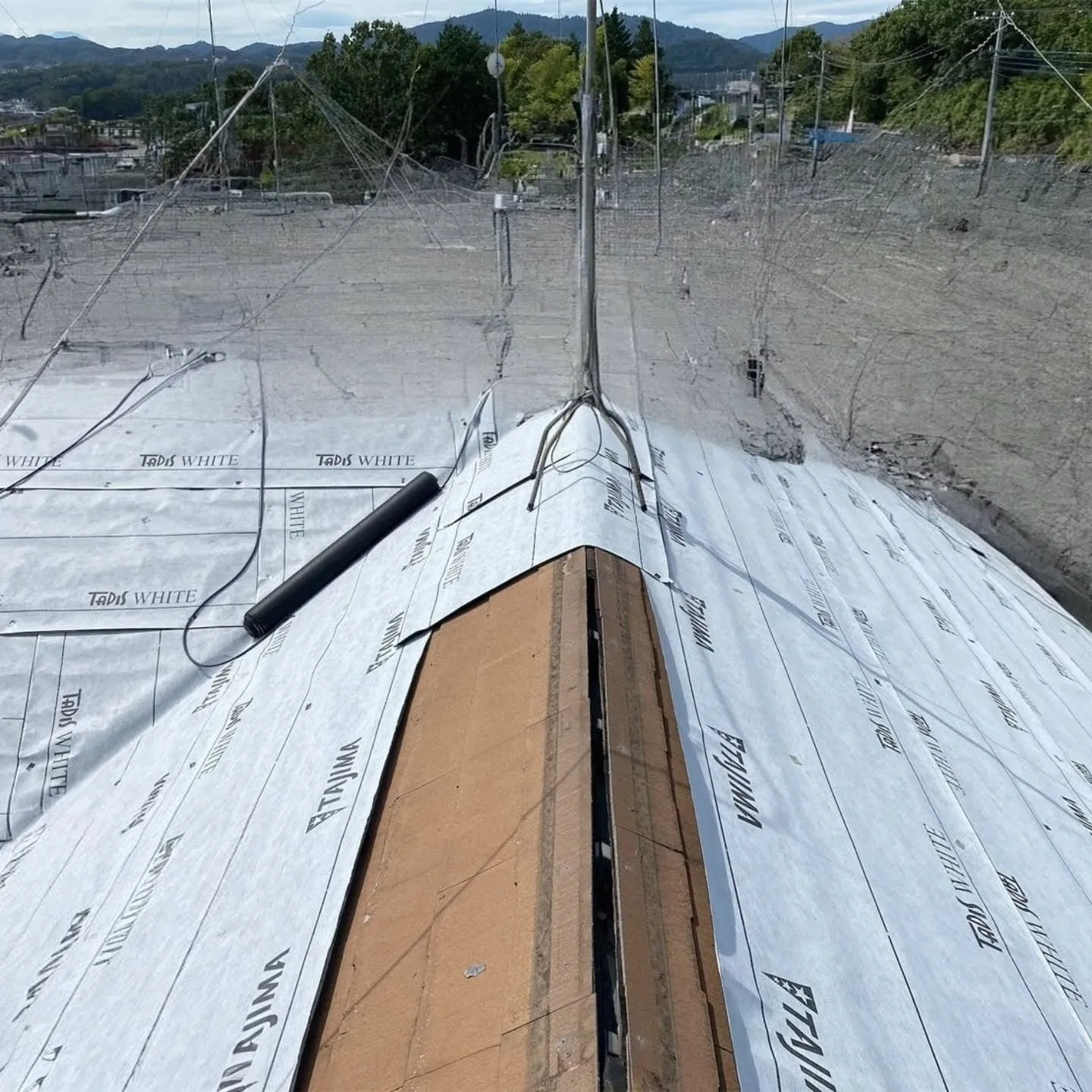 ガルバリウム、カバー工法