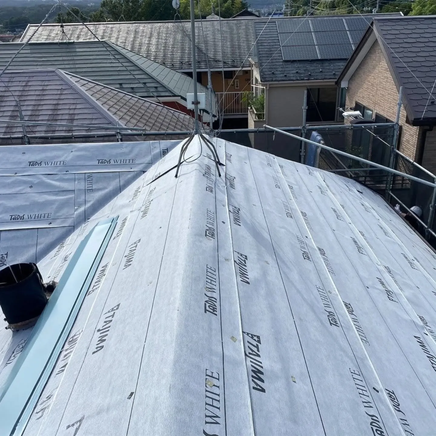 ガルバリウム、カバー工法