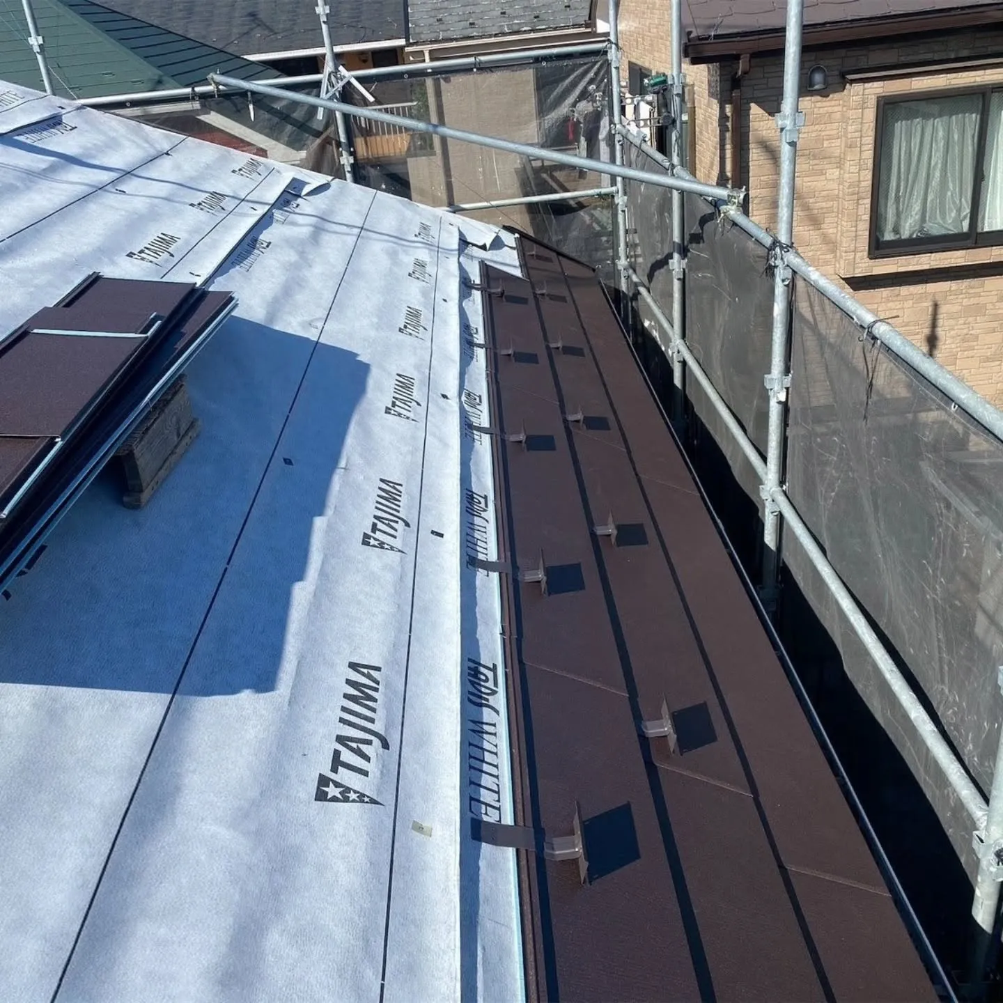 ガルバリウム、カバー工法