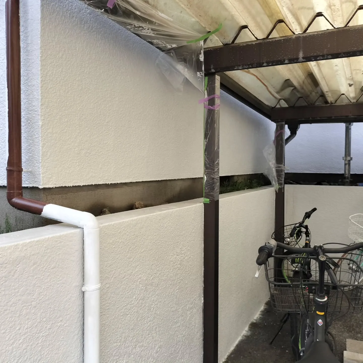 「付帯部塗装」