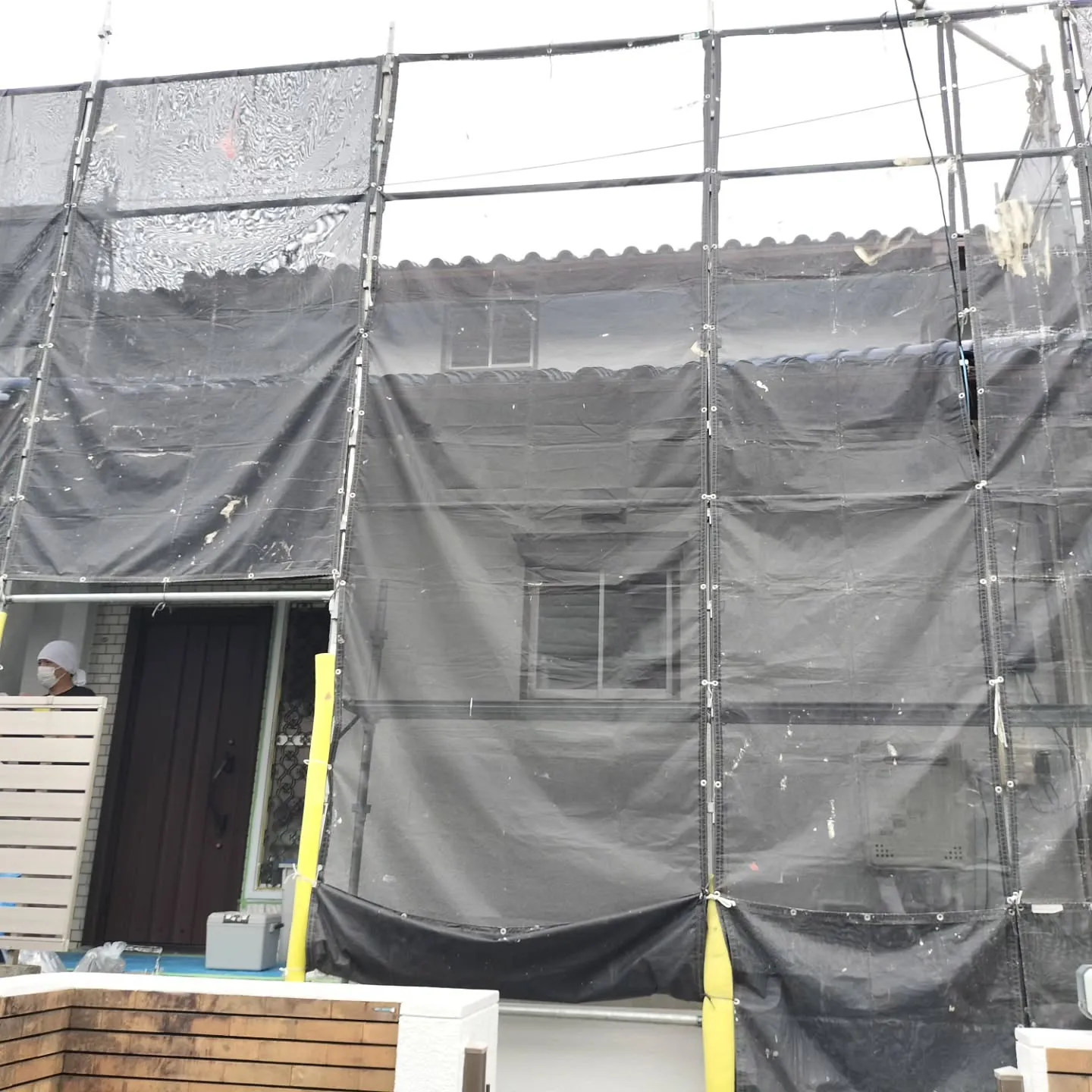 「付帯部塗装」